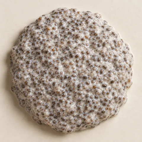 Chía hidratada (bebida de avena con gluten)